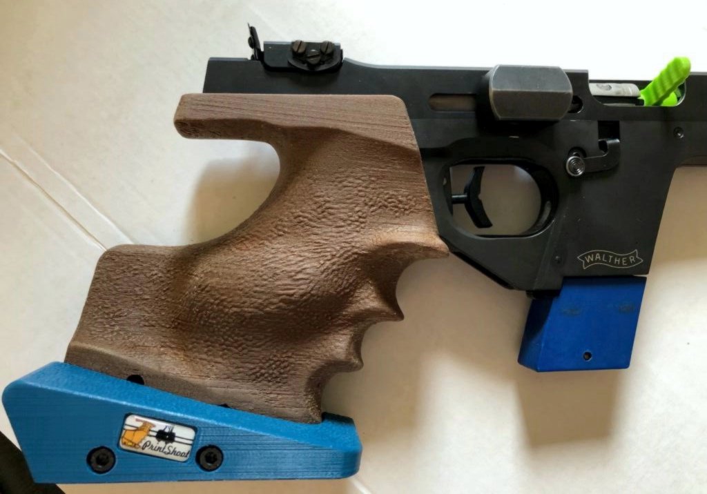 Empuñaduras personalizadas para pistola de tiro olímpico
